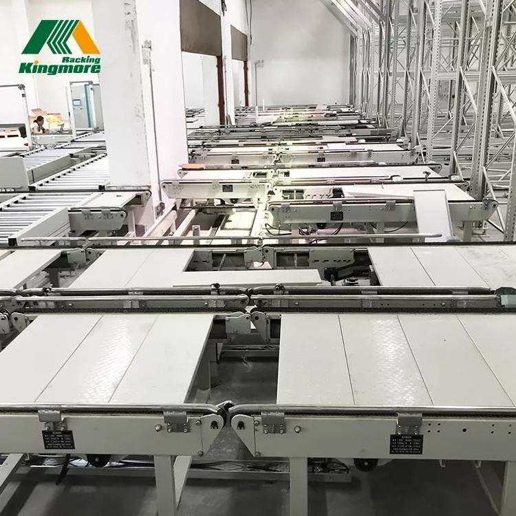 Automatic retrieval system warehouse shelving Q235B steel storage pallet racking system for industrial