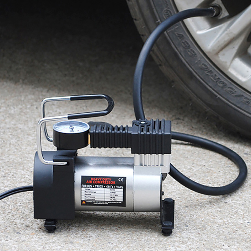 Car Tyre air Pump, Automobile Tyre Inflating Inflator, Vehicle Inflator Pump Car Tire Repair Kit