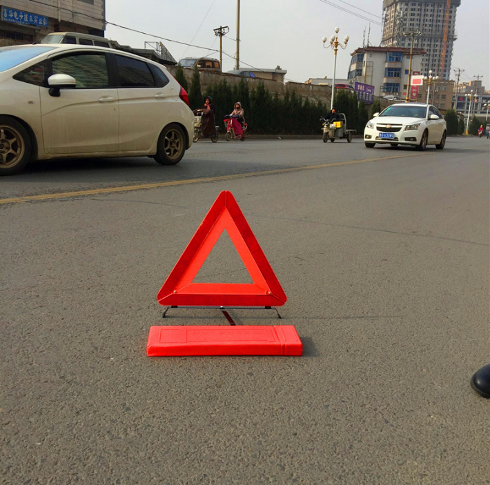 Road Safety Sign Reflective Red emergency car warning triangle/Triple Warning Triangle Emergency Warning Triangle Reflector