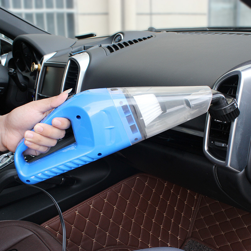 120W 12V Car Vacuum Cleaner Handheld Mini Vacuum Cleaner Super Suction 5m Cable Wet And Dry Dual Use Portable Vacuum Cleaner