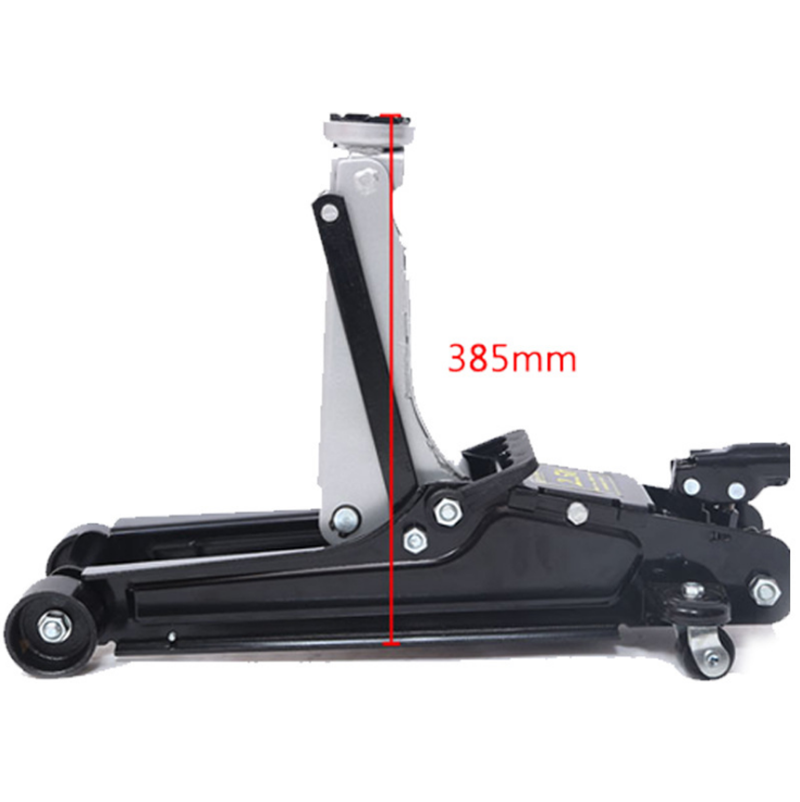 Grey Low Profile Car Floor Jack - 2 Ton Capacity