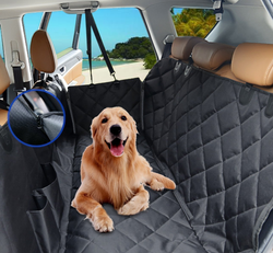 Durable Scratch Proof Hammock Dog Waterproof Large Back Seat Luxury Fold-Able Scratch-Proof Car Seat Cover Pet Seat Cover