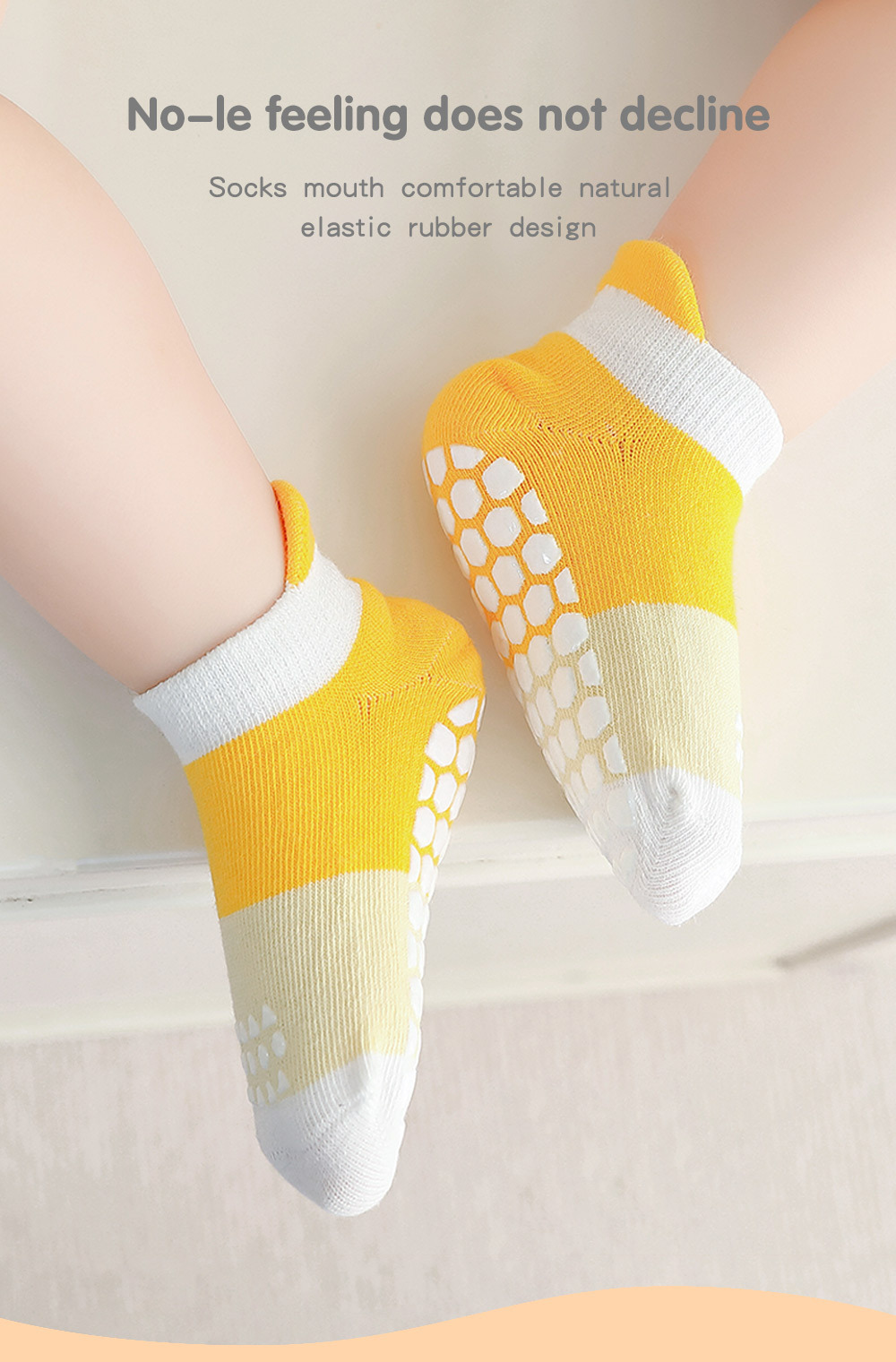 Baby non-slip glue floor socks baby perspiration breathable boat socks grip socks soccer