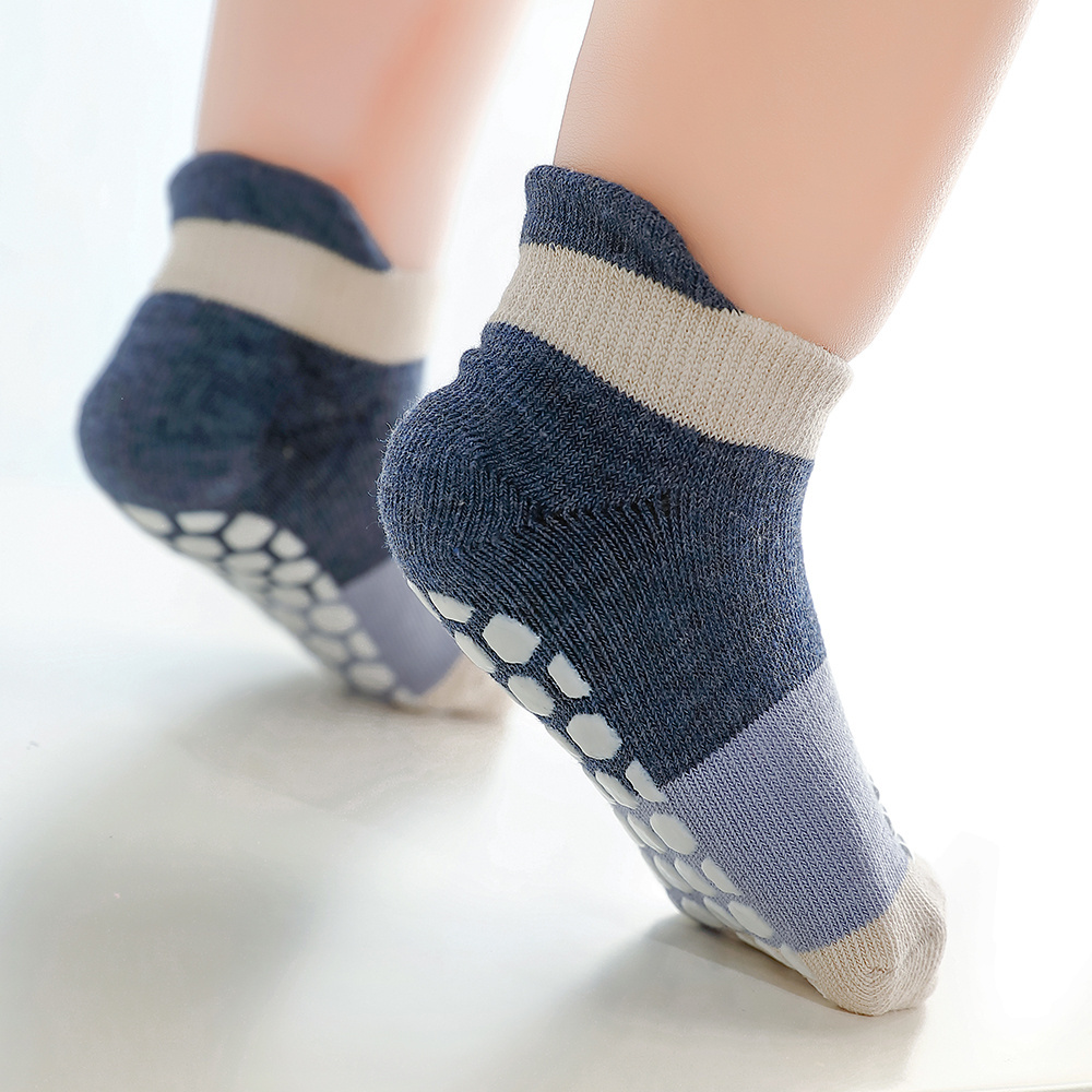 Baby non-slip glue floor socks baby perspiration breathable boat socks grip socks soccer