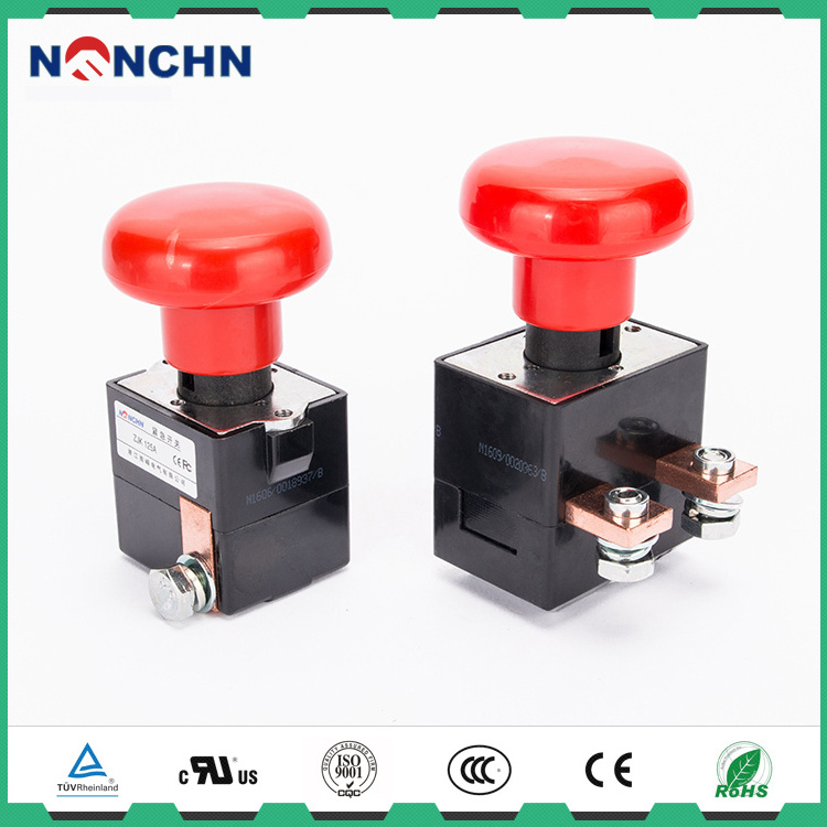 NANFENG Yueqing 250A Mini Waterproof Push Button Switch For Emergency Stop