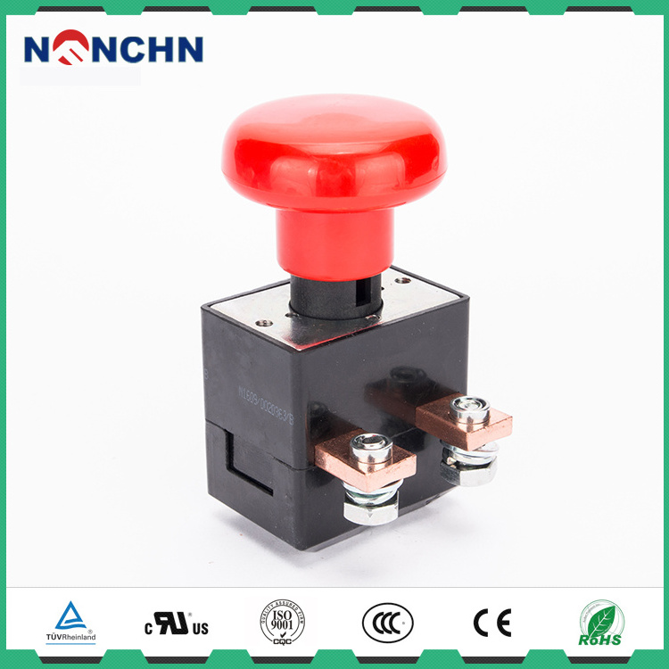 NANFENG Yueqing 250A Mini Waterproof Push Button Switch For Emergency Stop