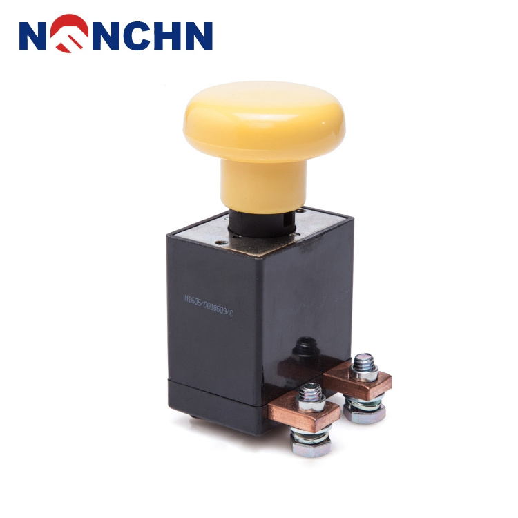 NANFENG Factory Direct Sale 80V 250A Mini Waterproof Emergency Stop Push Button Switch