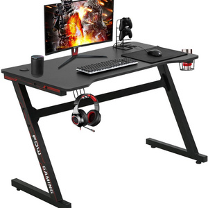 Mesas Para Computadoras Hot Selling Z Shaped Design Gaming Table Pc Desk Mesa Gamer Escrivaninha