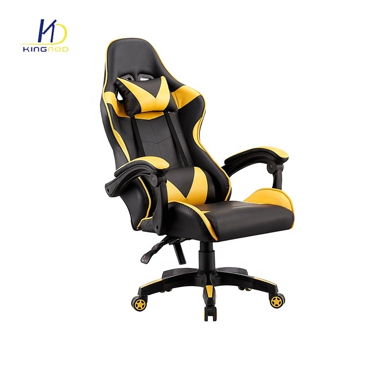 Adjustable PU Leather Gaming Chair Customized Gaming Chair for Gamer Good Office Chairs for Gaming