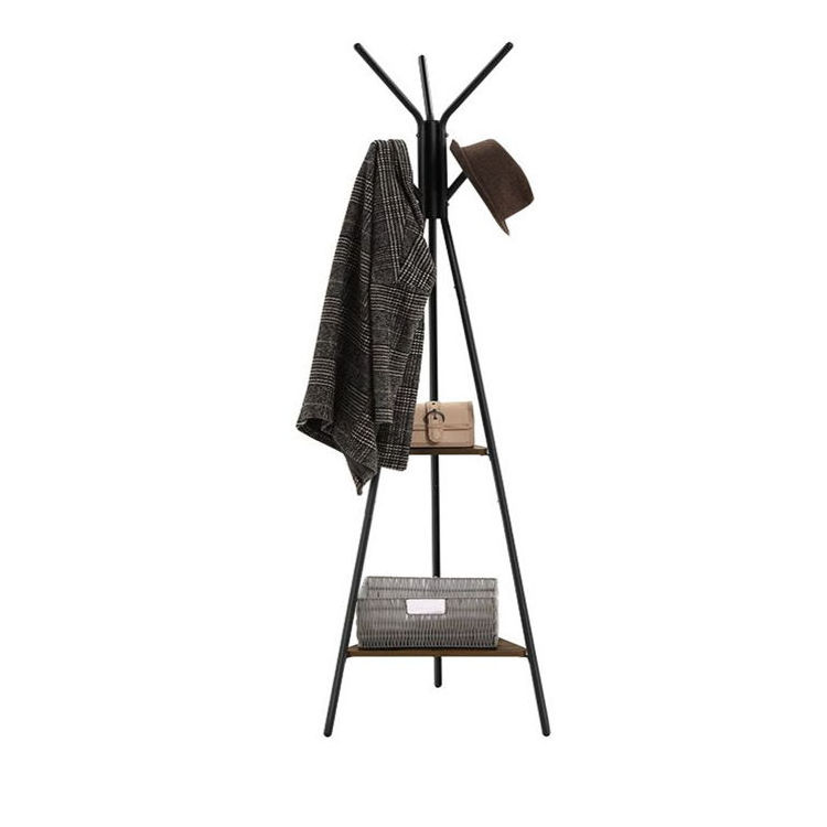 Factory Price Modern Coat Rack Metal Clothing Hanging Stand Home Shelf ST-902