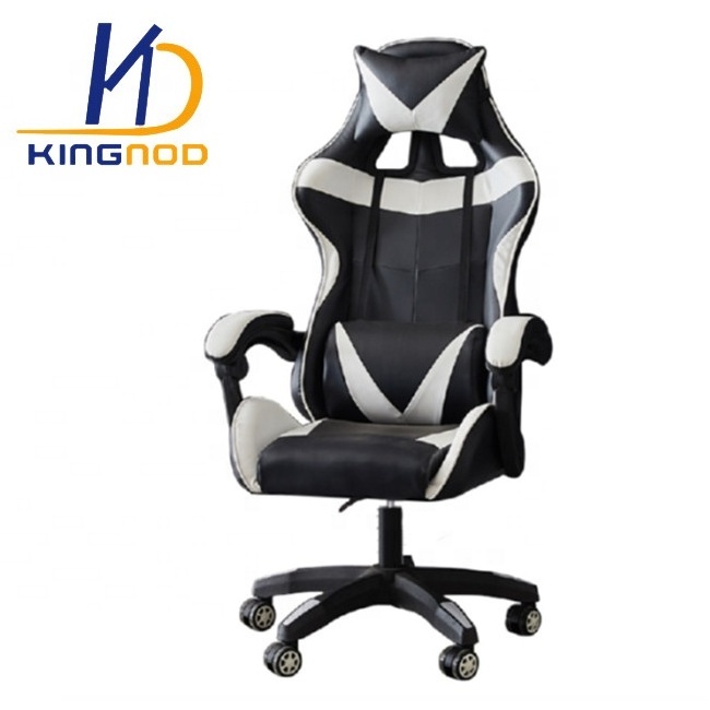 Adjustable PU Leather Gaming Chair Customized Gaming Chair for Gamer Good Office Chairs for Gaming