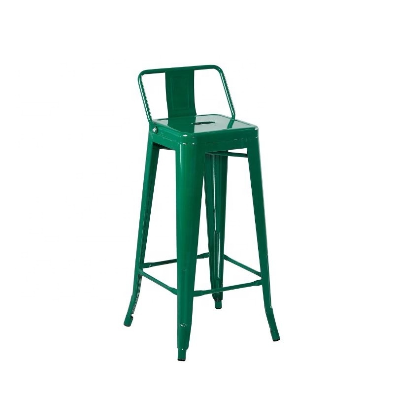 2023 Most Popular Heavy Duty Commercial Metal Frame Painting Bar Stools For Bar And Restaurant