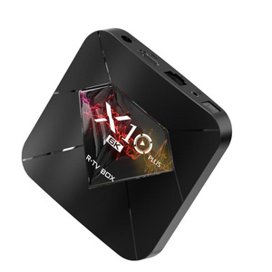 New Product 6K R-TV BOX X10 plus Allwinner H6 2.4G wifi TV box X10 PLUS 4/32gb 4/64gb TV Media Player Android