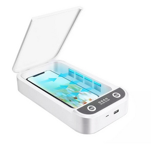 Fast delivery mobile cell phone home sterilization portable disinfection light uvc uv sanitizer sterilizer box