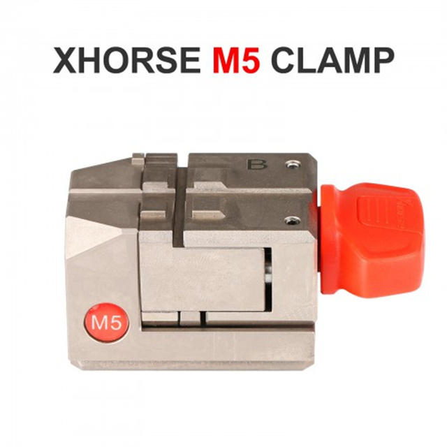 Xhorse dolphin m5 clamp Standard double sided Dimple Works with CONDOR XC-MINI Master Series and XP005 XP005-L Key Cutting