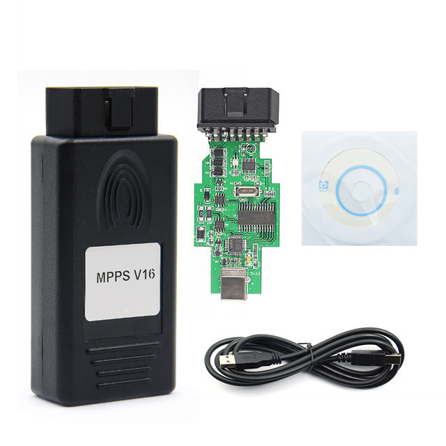 2022 best quality ECU Chip Tuning Tool MPPS V16 for EDC15 EDC16 EDC17 OBD2 ECU Diagnostic Tool Read/write flash Multi-language