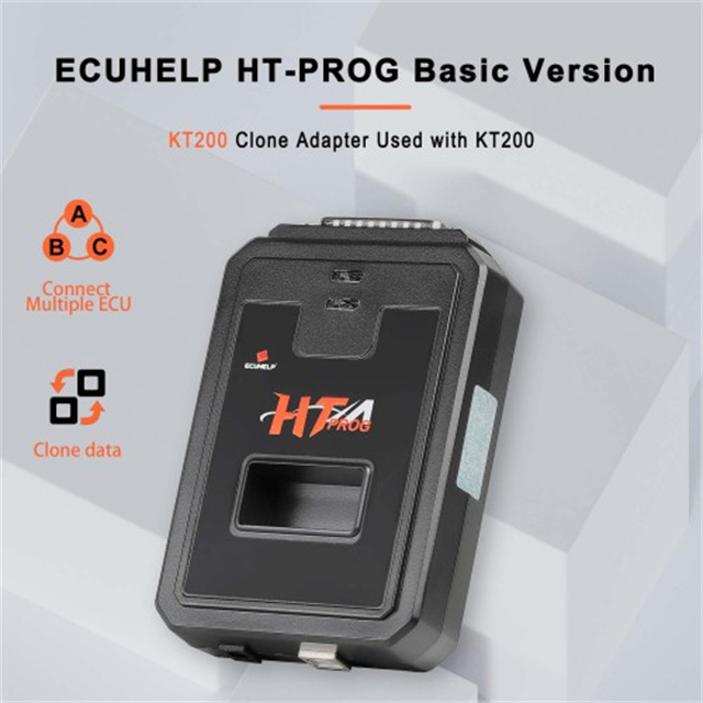 Best quality ht prog ECUHELP HTprog Clone Adapter used with KT200 ECU Programmer Support Bench / BOOT / BDM Mode on hot sales