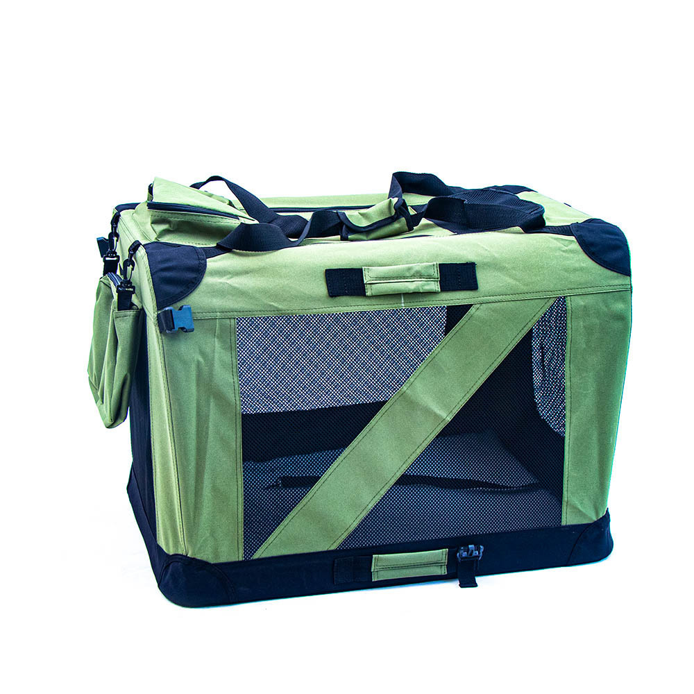 Highest Quality Airline Approved soft pet carrier crate dog travel crate pet travel crate With Steel Frame