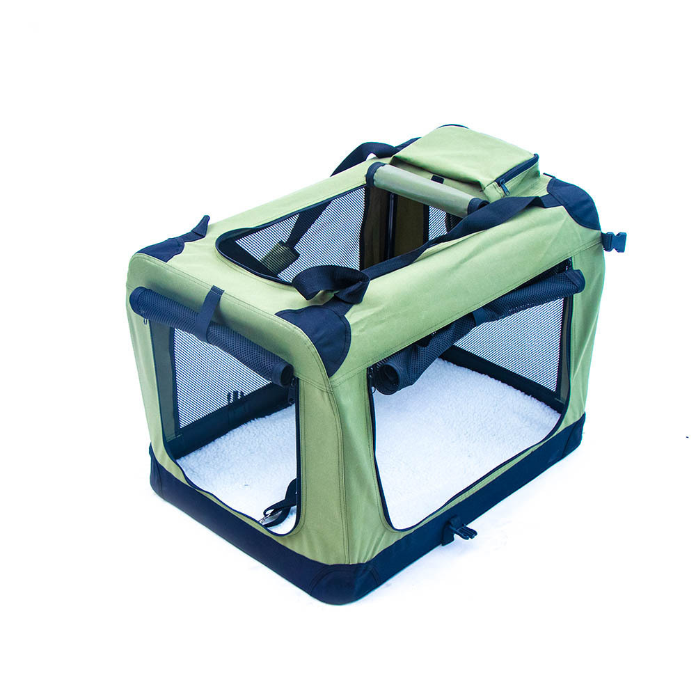 Indoor Outdoor Pet Foldable Collapsible Soft Dog Crate Transport Box Foldable Cat Dog Travel Bag pet Foldable Soft Crate