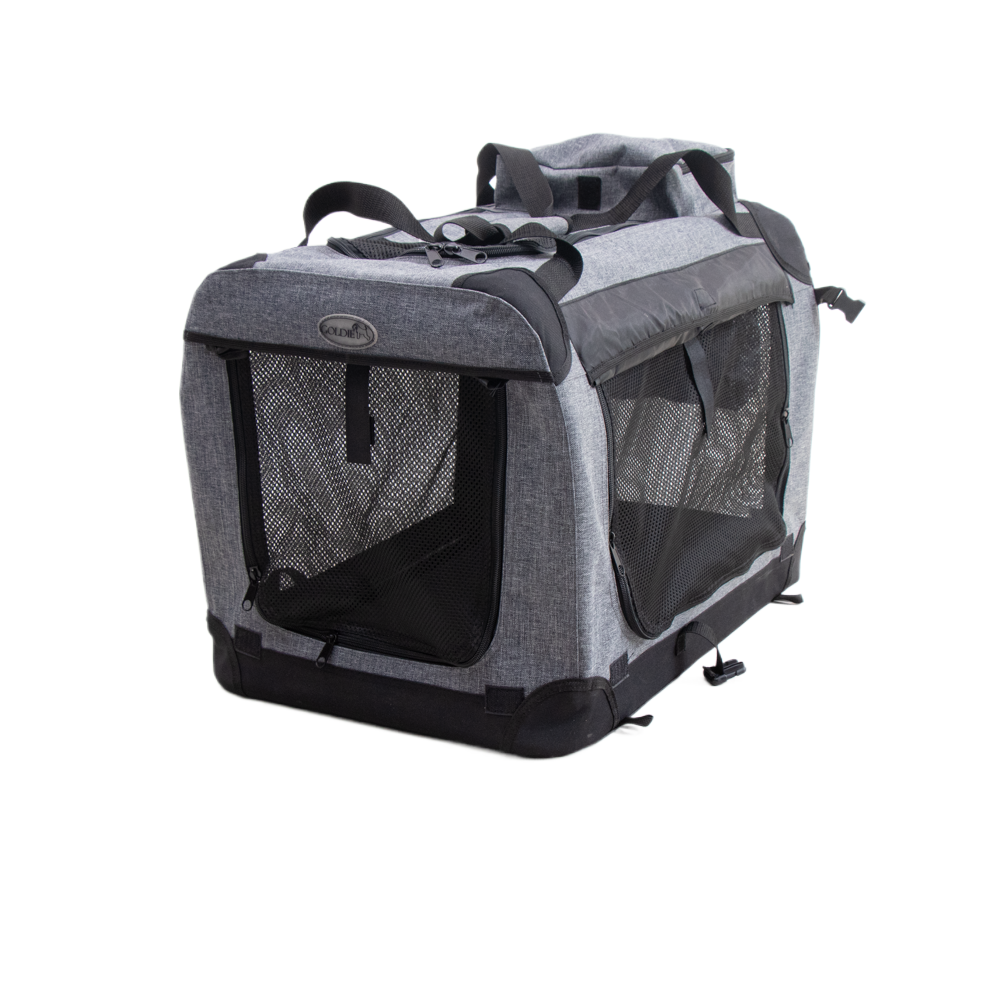 Customize Large Capacity Portable Pet Bag Outdoor Travel Hiking Durable Breathable Dog Crate Kennel