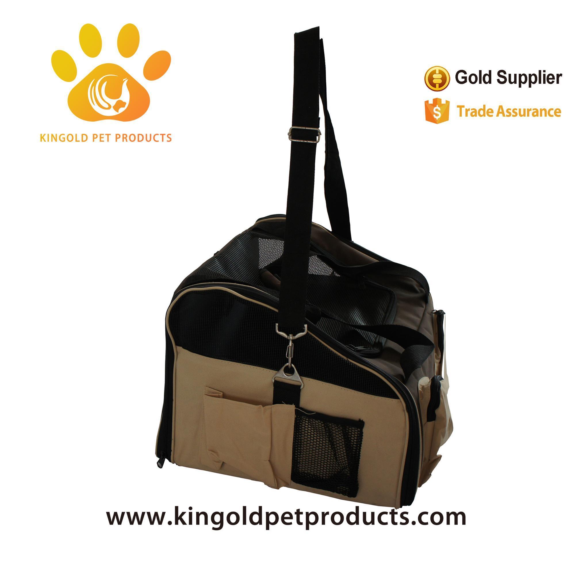 Airline Approved Small Puppy Pets Dogs Cats Travel Carry Bag Pet Carrier Bag Portable Cat Travel Bag