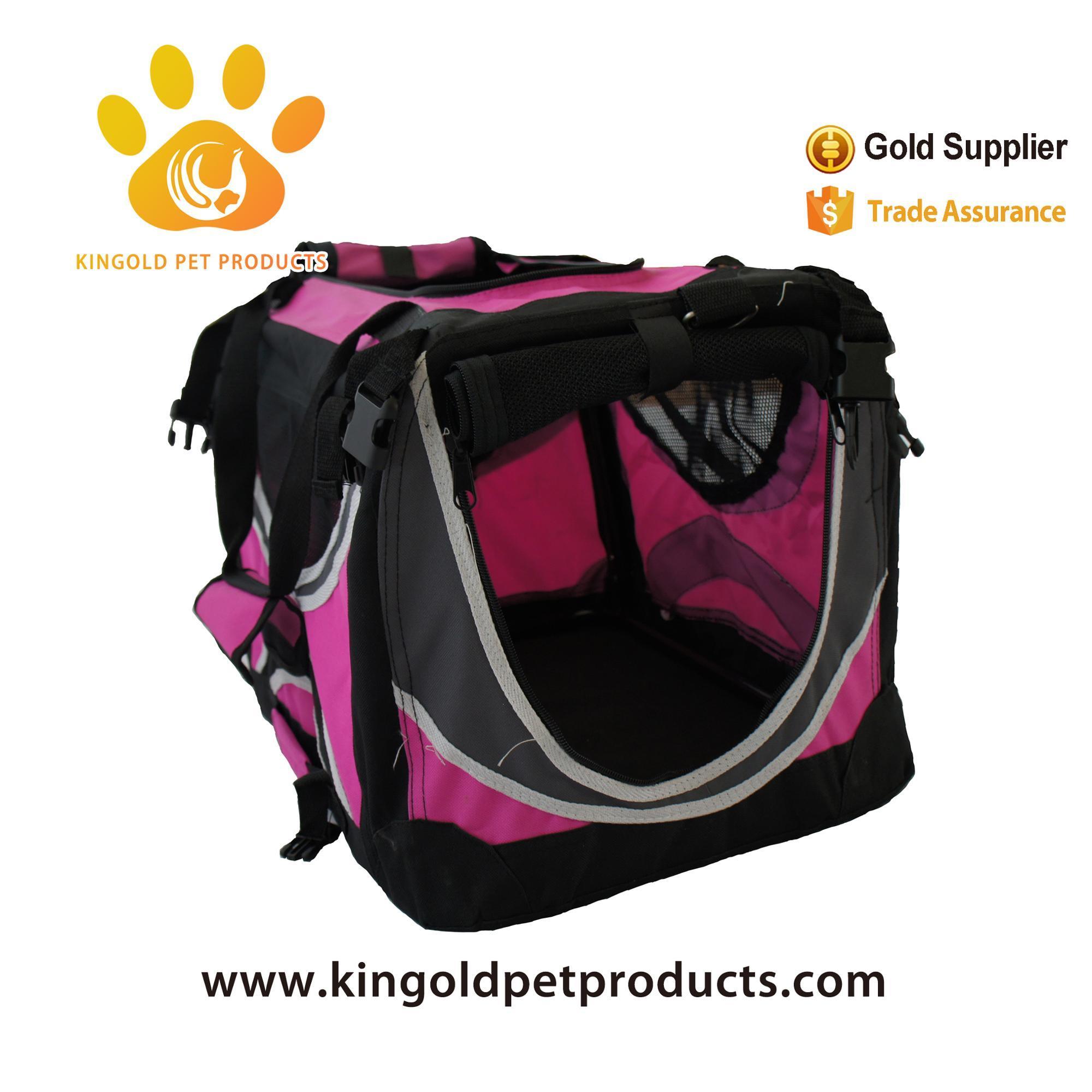 AFP Cat Dog Carrier Pet Cat Cages Motorcycle Carriers Houses Travel Carrier Airline Approved Indoor Dog Kennel