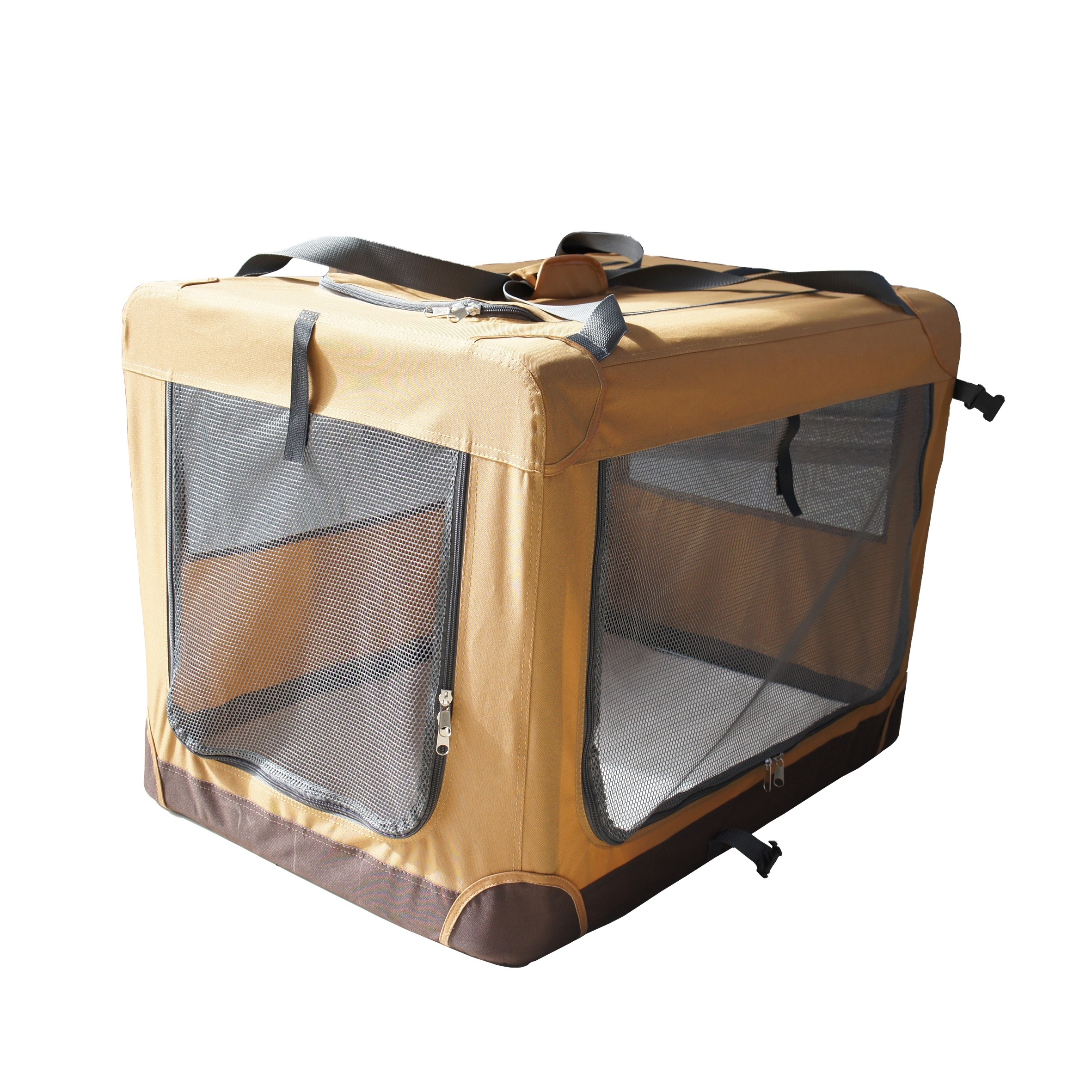 Hot New Products Luxury Pet Dogs Travel Car Soft Transport Box Foldable pet dog soft crate