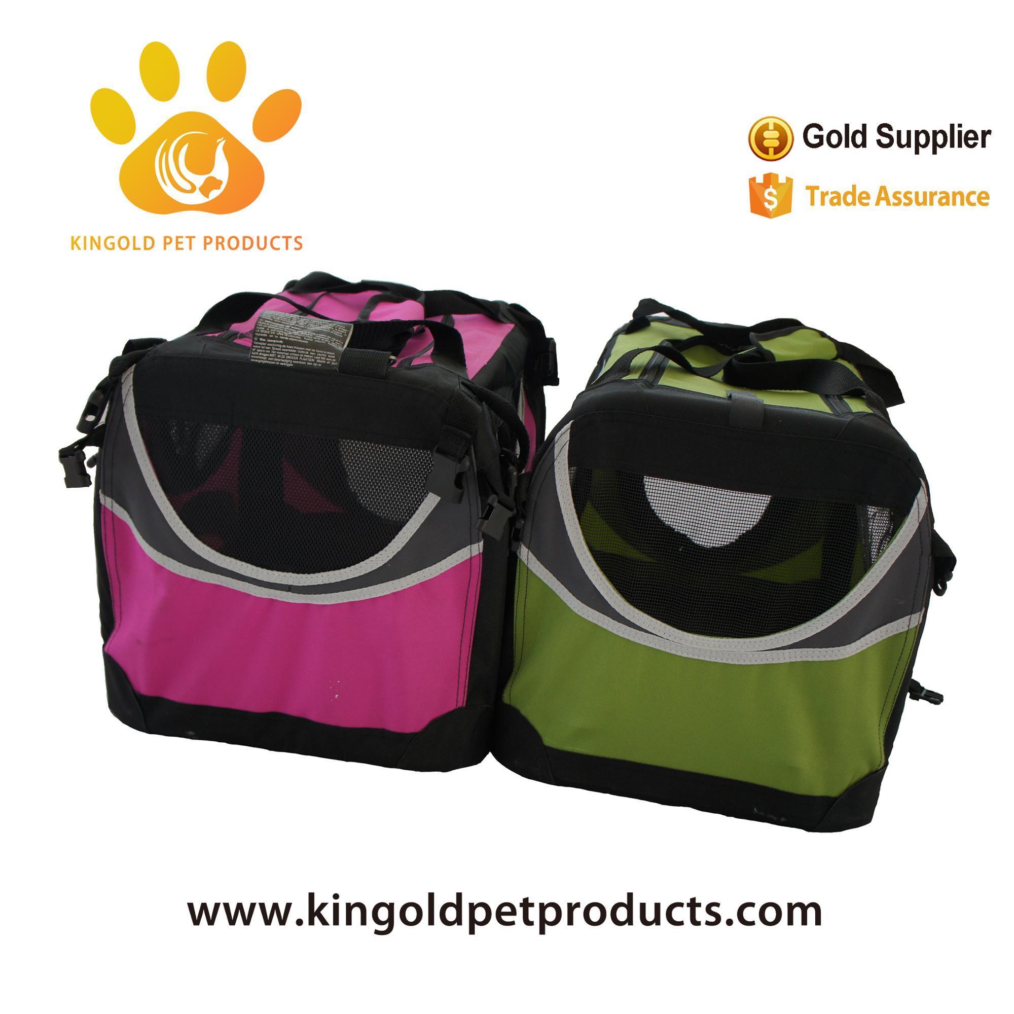 AFP Cat Dog Carrier Pet Cat Cages Motorcycle Carriers Houses Travel Carrier Airline Approved Indoor Dog Kennel