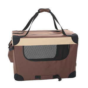 Pet Dog Cats Airline Approved Soft-Sided Pet Travel Carrier Portable Kennel Pet Soft Crate