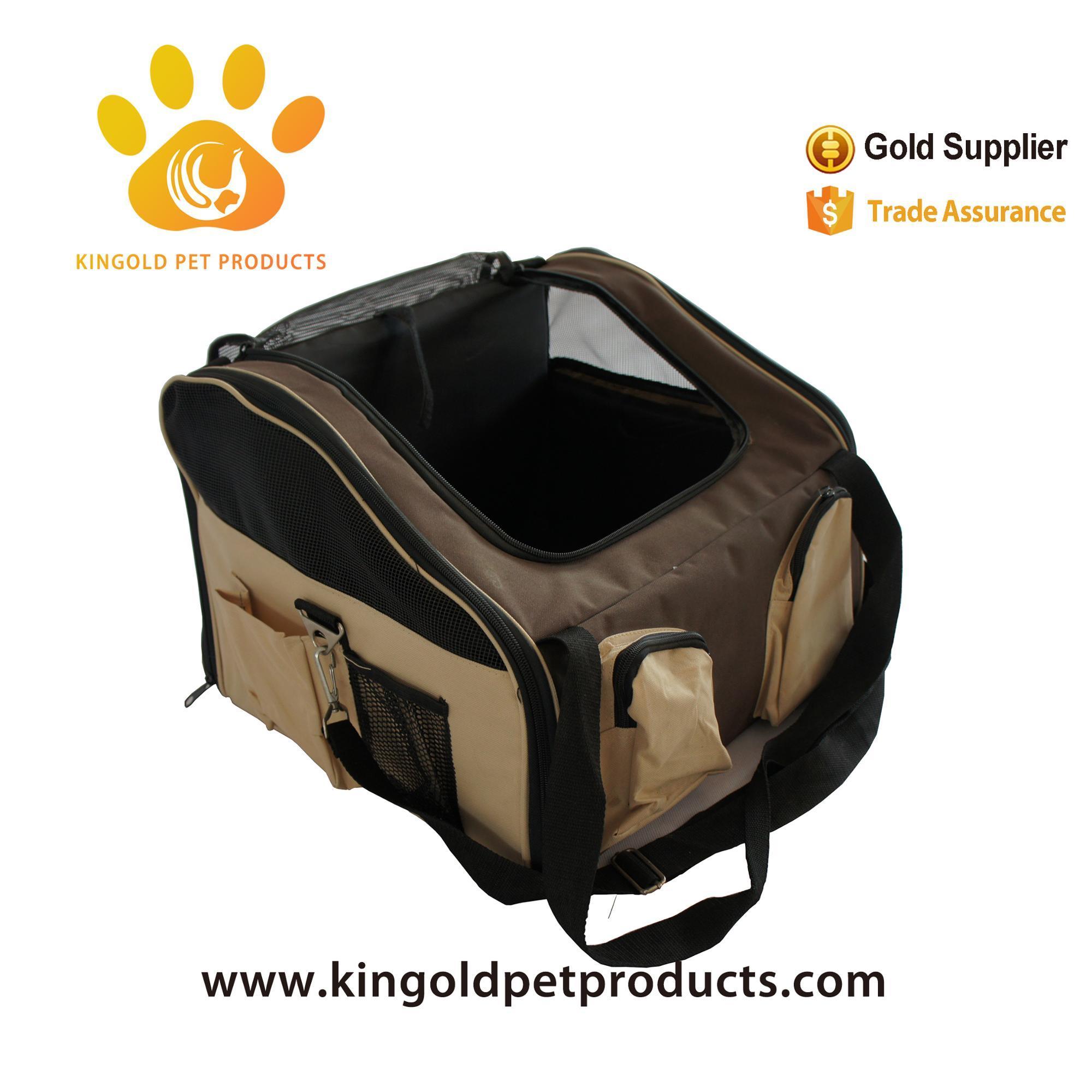 Airline Approved Small Puppy Pets Dogs Cats Travel Carry Bag Pet Carrier Bag Portable Cat Travel Bag