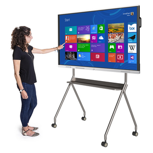 KINGONE OEM 65 75 86 100 inch Interactive Flat Panel Multi Touch Screen whiteboard portable smart board for education