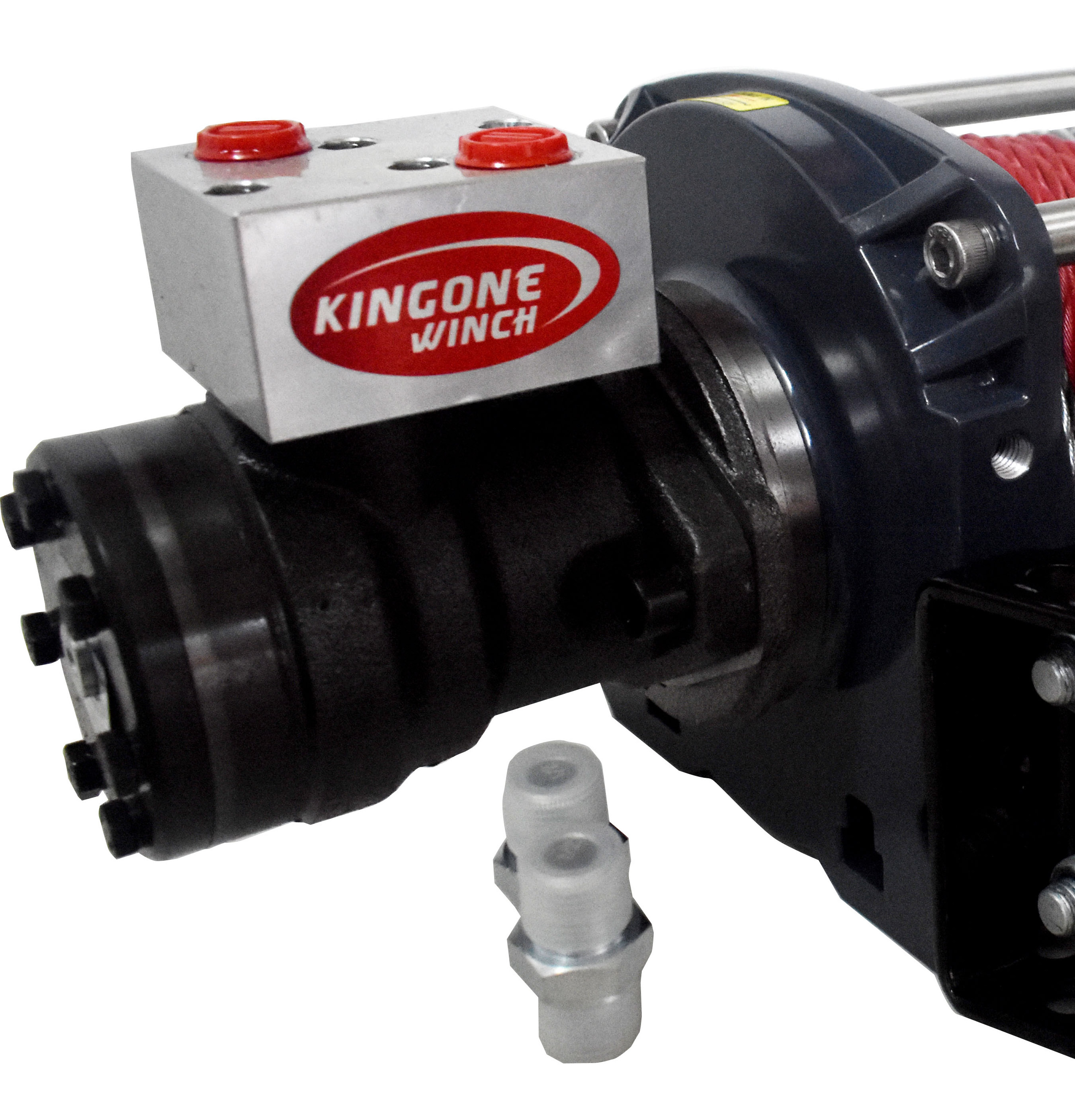 KINGONE High Quality Factory Wholesale Industrial Portable 12v 10000 Lbs 4.5 ton Hydraulic Winch