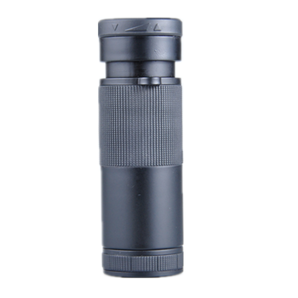 Kingopt New Model Mini 8X20 monocular Telephoto Lens for Cell Phone Wide Angle Monocular Telescope with Twist up Eyecups