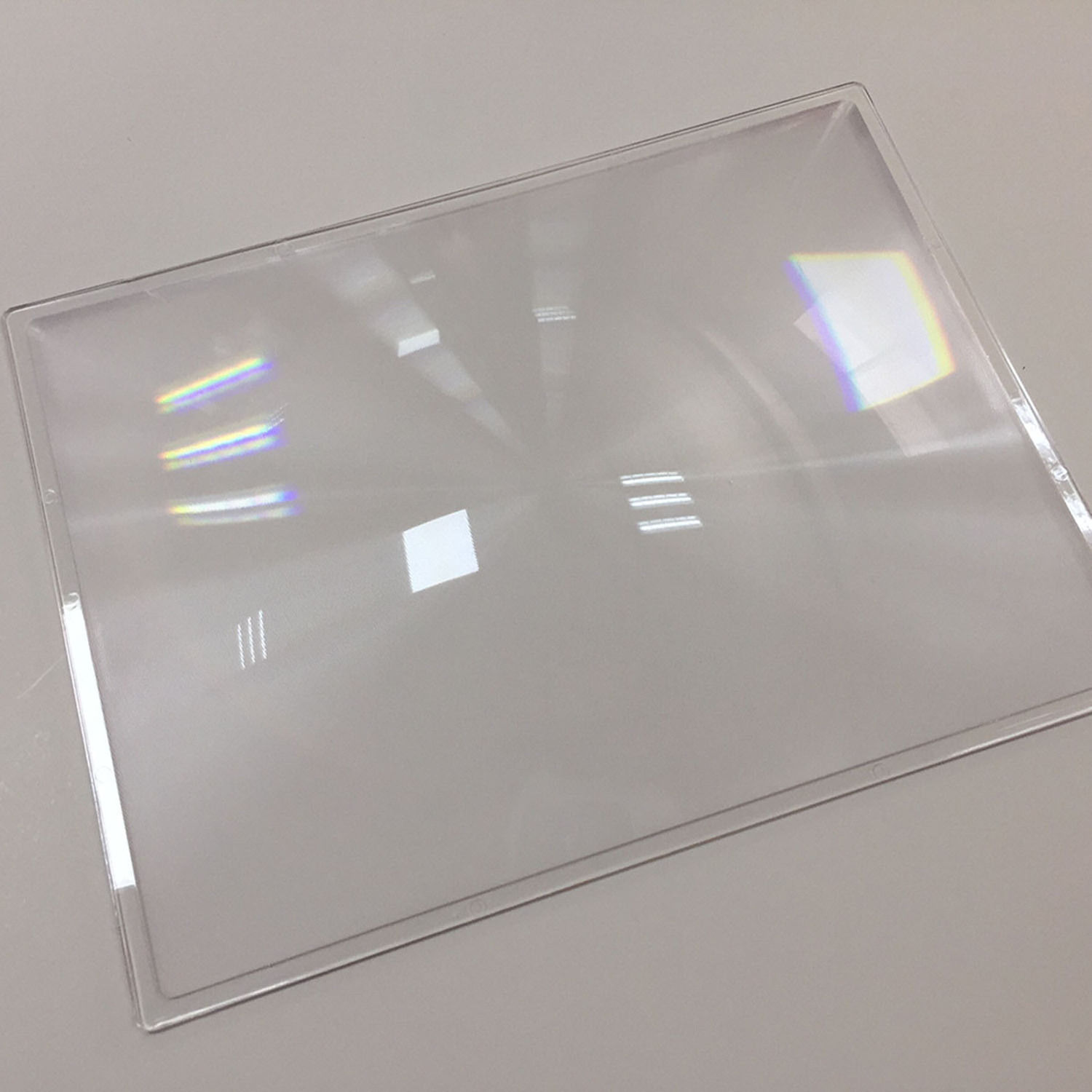 Large page PMMA fresnel lens magnifying lens for reading