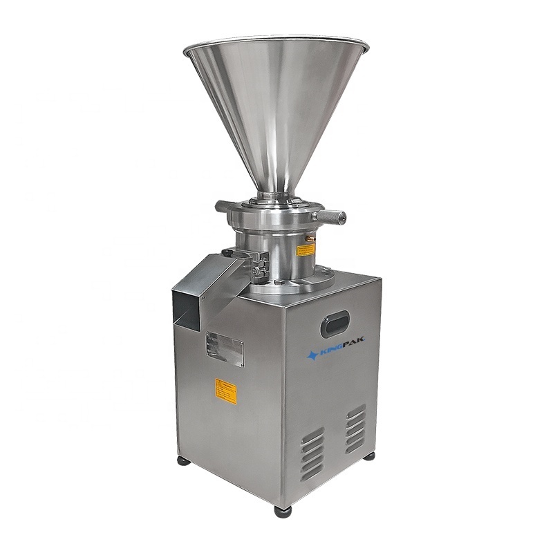 JMC80 Ultra-Fine Colloid Mill Sesame Seeds Grinding Machine For Making Chili Sauce Tomato Paste