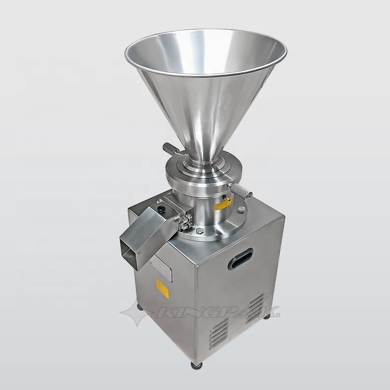 JMC80 Ultra-Fine Colloid Mill Sesame Seeds Grinding Machine For Making Chili Sauce Tomato Paste