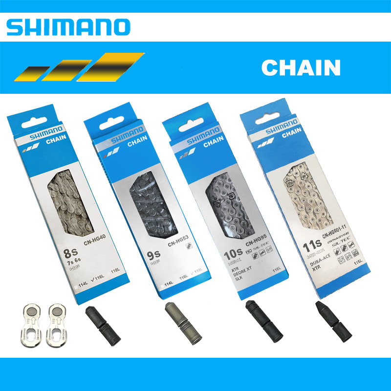 Shimano CN-M6100 Bicycle Chain Mountain Road Bike 12 Speed Wear-resistant Rust-proof Chain 116L126L With Quick Release Buckle