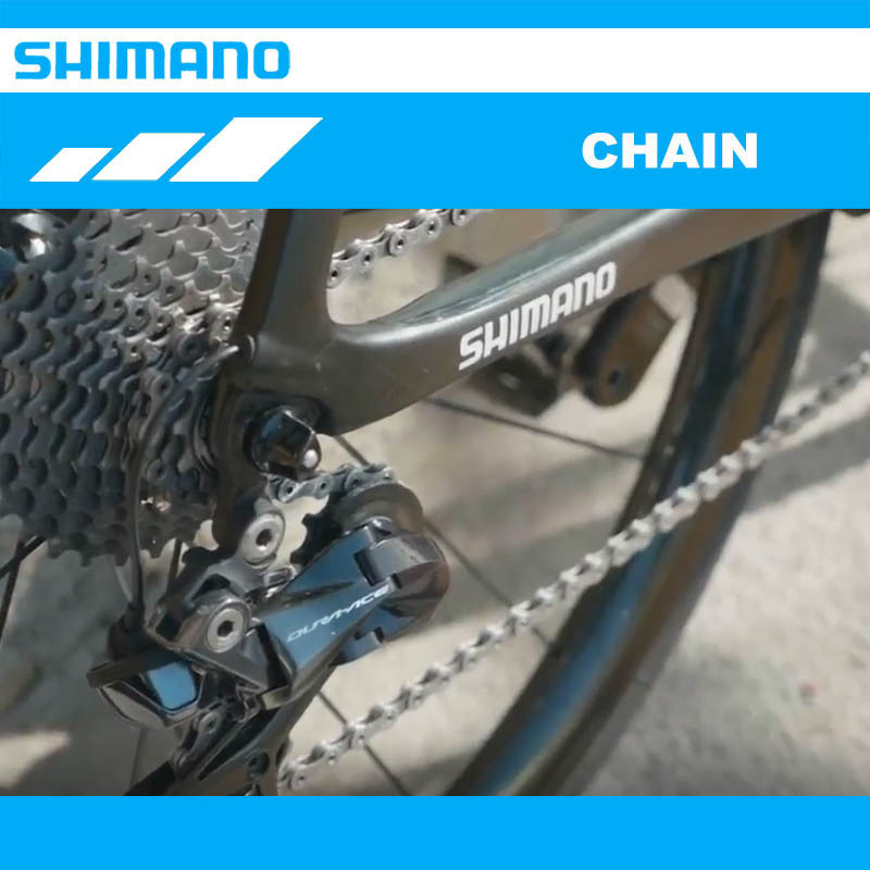 Shimano CN-M6100 Bicycle Chain Mountain Road Bike 12 Speed Wear-resistant Rust-proof Chain 116L126L With Quick Release Buckle