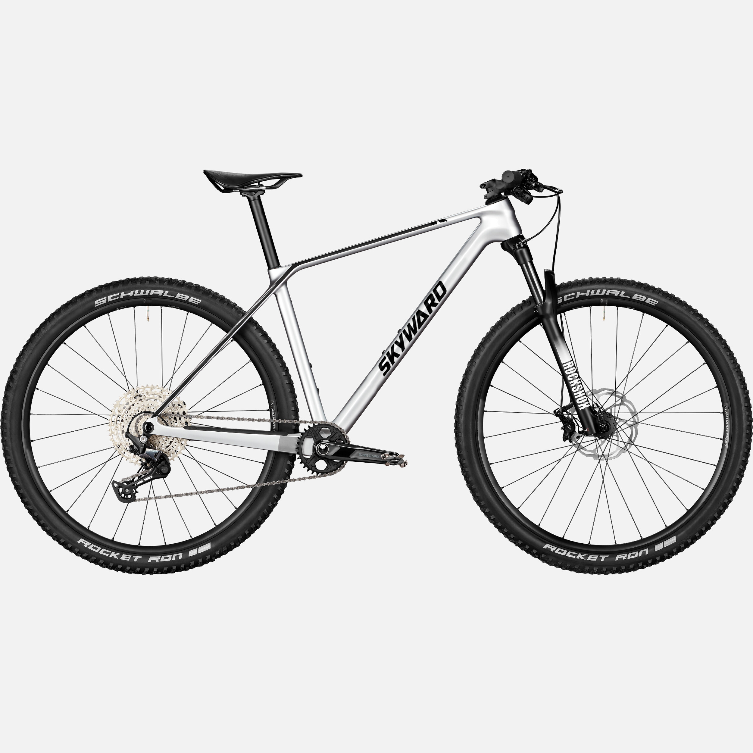 Specialized 29 Inch Rock Shox Recon RL Remote Carbon Frame Fat Tyre Mountain Bike