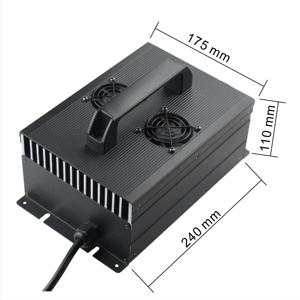 IP65 waterproof on board li ion lifepo4 lead acid 12V 60A 24V 50A 36V 40A 48V 30A 72V 20A marine battery charger