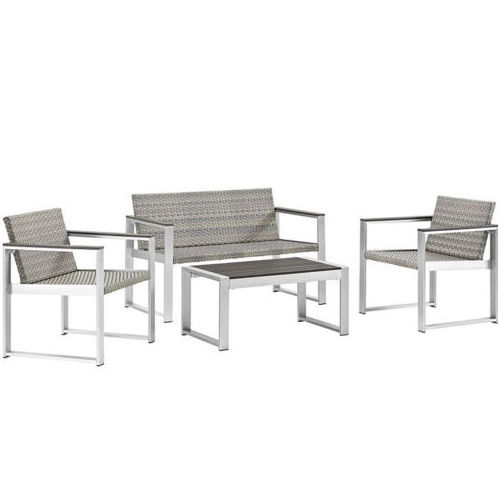 italian back yard garden commercial aluminum patio sofa furniture furniture grey outdoor sofa set