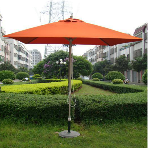 Deirdre Cola custom printed outdoor orange square umbrella aluminum parasol patio furniture outdoor umbrella for wholesale