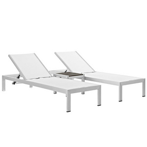 Open air Stylish outdoor wicker beach chair/lounger/Seaside sun bed/Lawn chaise lounge chair