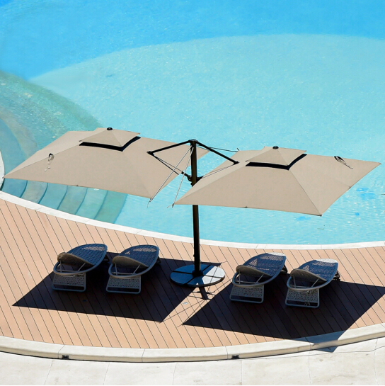 Promotional Patio big roma Hanging Parasol Restaurant Sun Umbrella garden furniture fiberglass outdoor hotel beach umbrella