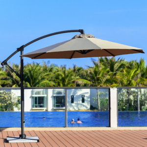 Promotional Patio big roma Hanging Parasol Restaurant Sun Umbrella garden furniture fiberglass outdoor hotel beach umbrella