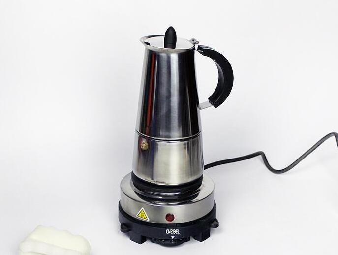 Hot Selling Electric Coffee Percolator Stainless Steel Coffee Maker Percolator Electric Pot 10 Cups Stainless Steel Percolator