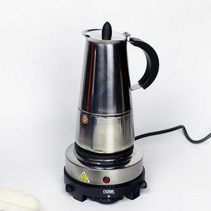 Hot Selling Electric Coffee Percolator Stainless Steel Coffee Maker Percolator Electric Pot 10 Cups Stainless Steel Percolator