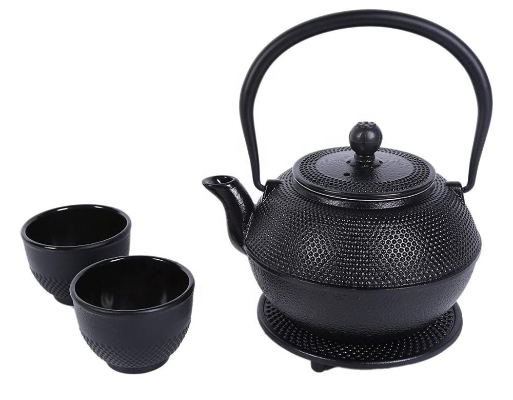 Best Japanese Cast Iron Teapot With Stainless Steel Infuser For Loose Leaf Tea And Teabags Cast Iron Tea Kettle Stovetop Safe