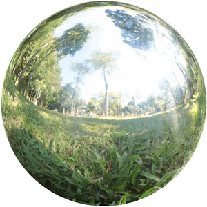 Hot Selling Gazing decoration Balls for Garden Home Outdoor Hollow Sphere Stainless Steel Gazing Globe Mirror Ball