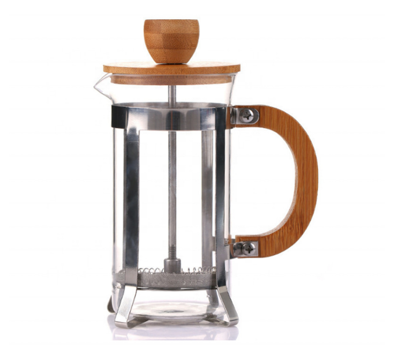 Hot Sale 12 oz French Press Coffee Tea Maker Single Cup Espresso Press 0.35L High Borosilicate Carafe Small Coffee Maker